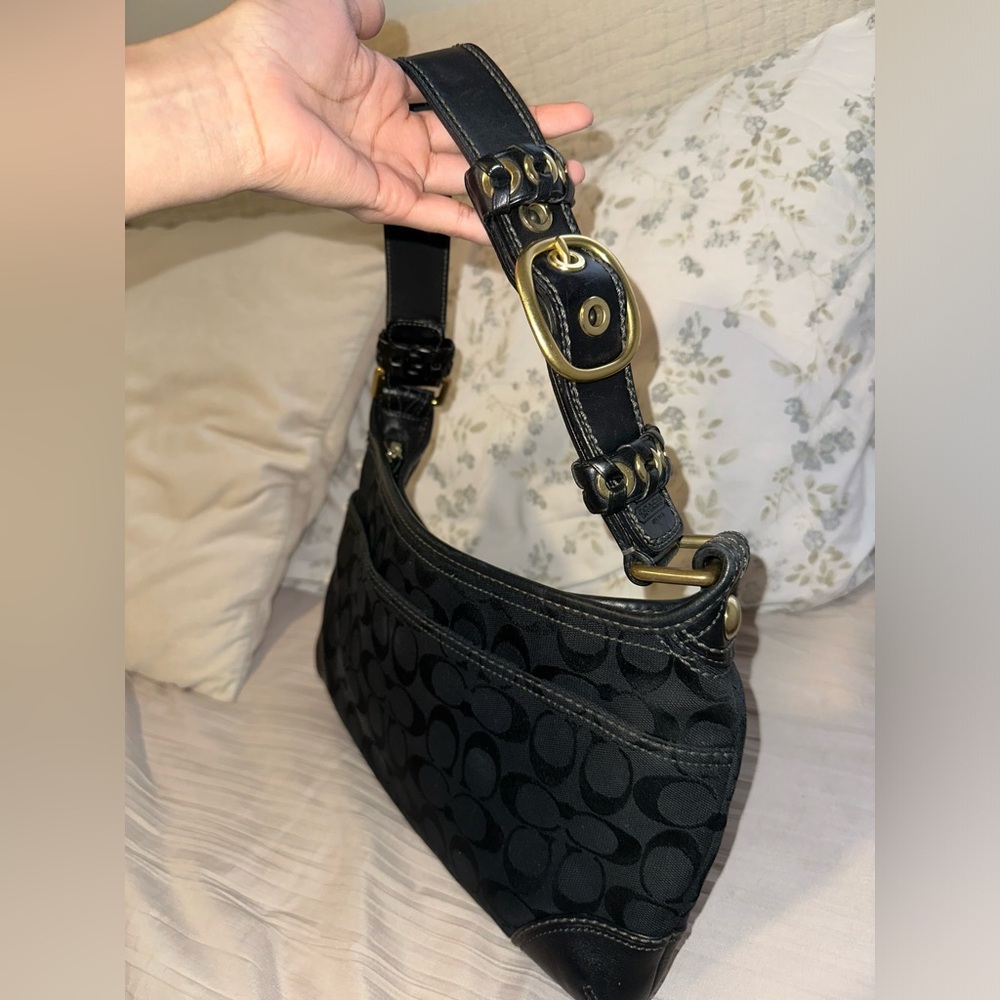 Vintage black Coach Bag